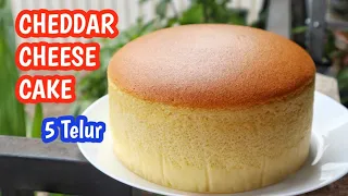 Download Resep Cheddar Cheese Cake ( BOLU KEJU) Dhasilfa Raditya 5 Telur Tanpa Sp dan Baking Powder MP3