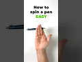 Lagu How to spin a pen 🔥 EASY