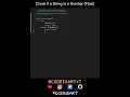 Check If a String Is a Float Number in Python Python Examples Python Coding Tutorial Interview