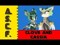 Archie Sonic Character Files Clove and Cassia