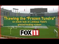 Lambeau Field heating system tour Green Bay Packers grass