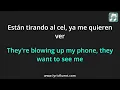 Bad Bunny - Otra Noche En Miami Lyrics English Translation - Spanish and English Dual Lyrics