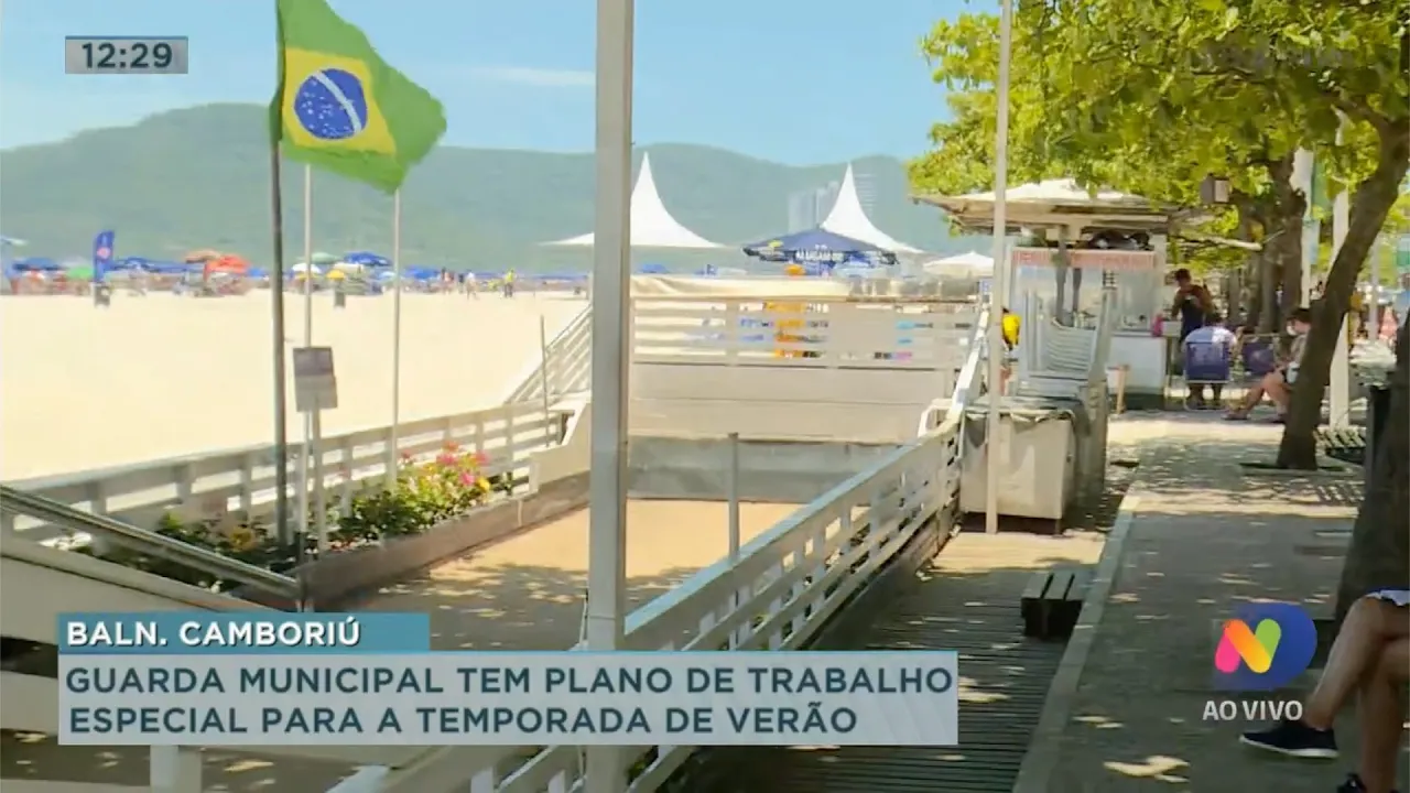 Guarda municipal de BC tem plano de trabalho especial para temporada de verão