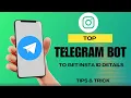 instagram account details telegram bot malayalam How to get insta id details using telegram bot