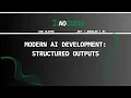 Structured Outputs in NET with Semantic Kernel