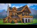 Minecraft Large Wooden Cabin Tutorial