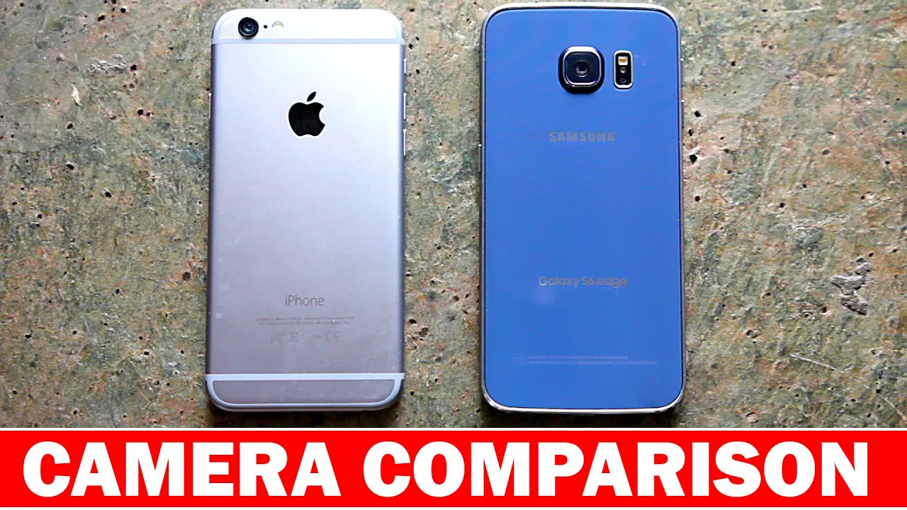 Samsung Galaxy S6 vs Apple iPhone 6s Speed and performance test, Finger print unlock, camaera launch. 