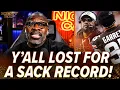 Shannon Sharpe SHOCKED Tomlin was more FOCUSED on Myles Garrett SACK RECORD than WINNING Nightcap