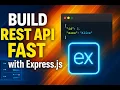How to Build a REST API in Node js Node js REST API Tutorial Create Powerful API with Express js