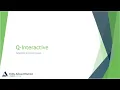 Q Interactive known issues