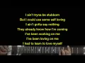 Jayson Lyric ft. Nevaeh - Self Love | Karaoke Guitar Instrumental