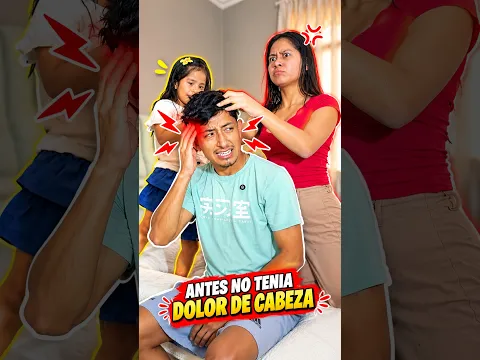 ¡ANTES NO TENÍA DOLOR DE CABEZA! 😂🤕 #shorts #humor #comedia