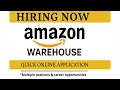 Amazon warehouse is hiring