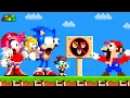 Download Lagu Super Mario Bros. but Sonic and Amy Family Got Banned | RIP Sonic Amy | Mario Sad Story
