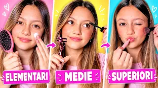 MAKE UP TUTORIAL SCUOLA