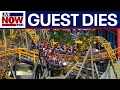 Download Lagu Epic Universe guest dies after riding Stardust Racers in Orlando | LiveNOW from FOX