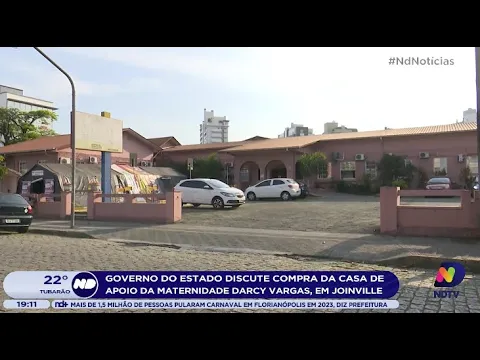 Governo do Estado discute compra da casa de apoio da Maternidade Darcy Vargas, em Joinville