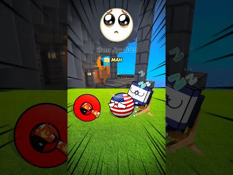 English Or Spanish | Yang gerak di sruduk Banteng Merah⁉️🤣 #countryballs #lucu