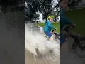 Download Lagu Rainy day game of SPLASH 💦 Father vs. son #rainyday #childhoodmemories #kidsonbikes #fatherson
