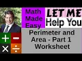 Perimeter and Area - Part 1
