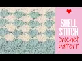 How to Crochet the Shell Stitch Easy Crochet Tutorial for Beginners