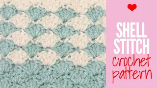 How to Crochet the Shell Stitch Easy Crochet Tutorial for Beginners