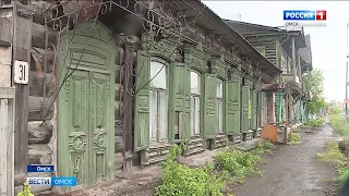 Сразу двум омским памятникам деревянного зодчества грозит исчезновение