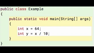 Java Division 1 Java integer division discards the remainder