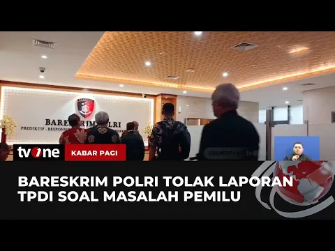 Laporan TPDI soal Ketua KPU dan Komisionernya Terkait Sirekap Ditolak Bareskrim Polri