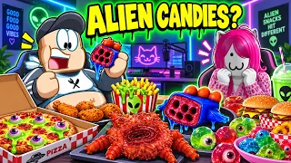We Streamed a Mukbang With ALIEN CANDIES?! | Roblox
