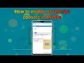 How to enable JavaScript console in Mobile How to Open JavaScript console on Android Phone