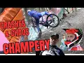 CRASHES \u0026 CHAOS IN CHAMPERY!!!