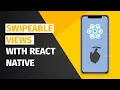 React Native Tutorial - How to create swipeable views