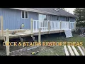 How to restore your wooden deck and vinyl railing ideas designers image menards