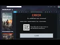 Fix Battlefield 6 An undefined error occurred Fix BF6 Error Code 1 86001S 89001S 13C -13561655840