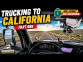 Trucking To California Part 1 Texas New Mexico Arizona