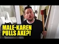 White Store Owner PULLS AXE on Black Man Regrets It