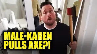 White Store Owner PULLS AXE on Black Man Regrets It