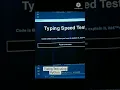 Typing speed test using python