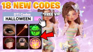 ALL NEW OCTOBER *SECRET* CODES & FREE VIP IN DRESS TO IMPRESS