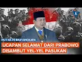 Download Lagu Momen Prabowo Ucapkan Selamat Hari Bhayangkara, Disambut Yel-yel Pasukan
