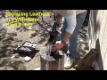 How to replace the leathers in a well water hand pump
