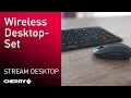 CHERRY STREAM DESKTOP Wireless keyboard and mouse set