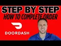 How to Complete a Doordash Order