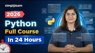 Python Full Course 2026 Python Tutorial For Beginners Python Programming Tutorial Simplilearn