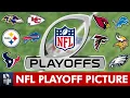 NFL Playoff Picture NFC AFC Standings Wild Card Race Matchups For Week 11 Of 2024 NFL Season