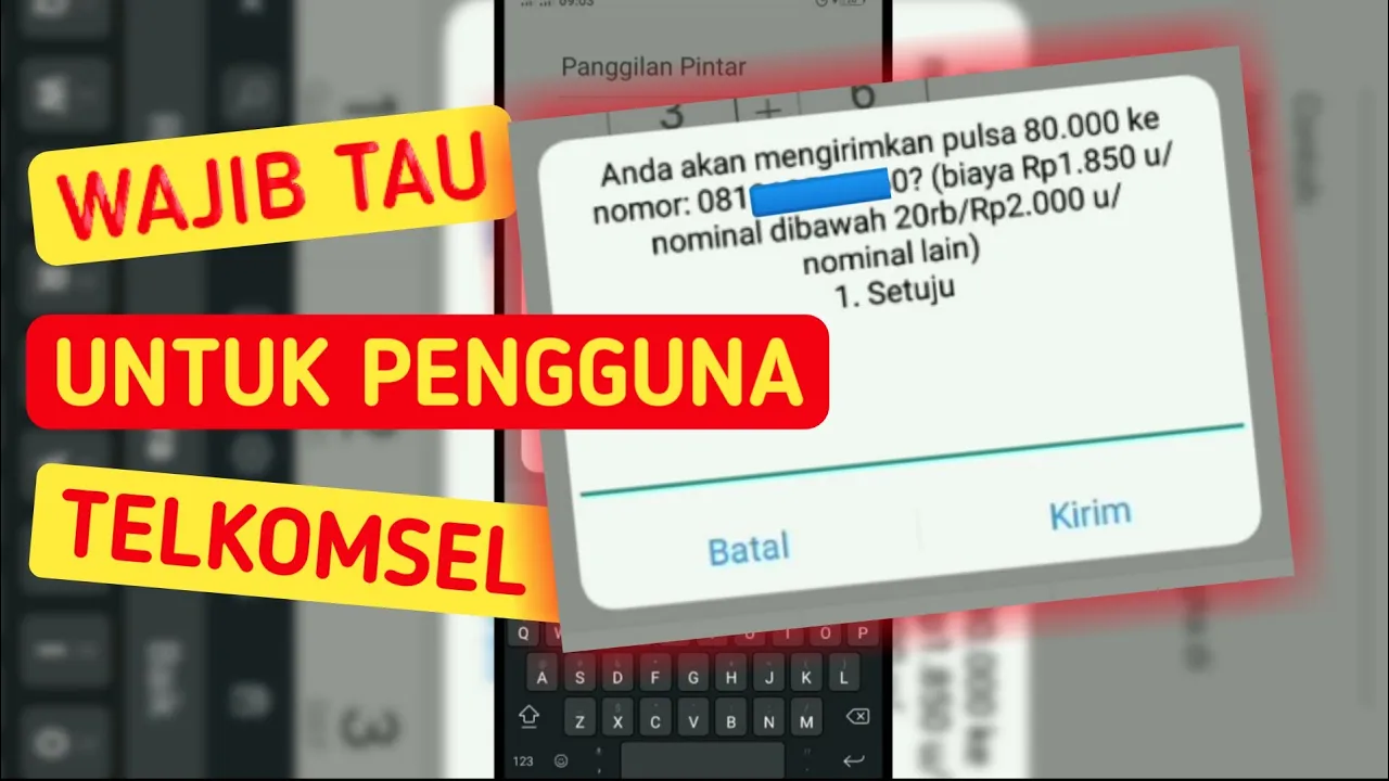 transfer ##carakirimpulsa #telkomsel TUTORIAL CARA TRANSFER PULSA Telkomsel Terbaru 2020 Cepat Dan M. 
