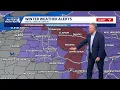Ice Storm Warning Winter Weather Advisory in Pennsylvania