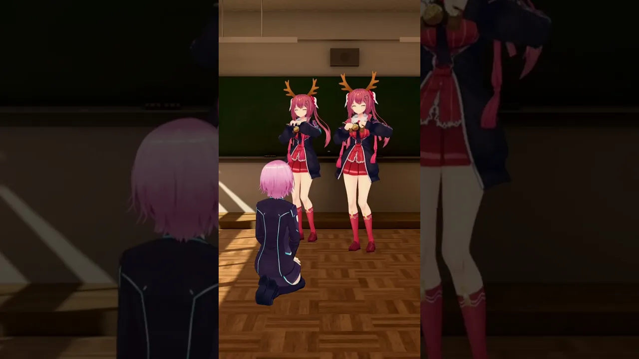 しかのこダンス見せてみた【シカ色デイズ￤踊ってみた】#vtuber #shorts #シカ色デイズ #しかのこのこのここしたんたん #天ヶ瀬むゆ #夕陽リリ