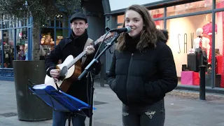 amazing moment guy joins singing perfect by ed sheeran in italian allie sherlock